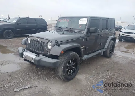 2014 Jeep Wrangler Unlimited Sahara z USA, uszkodzony, nr VIN 1C4BJWEG7EL210910
